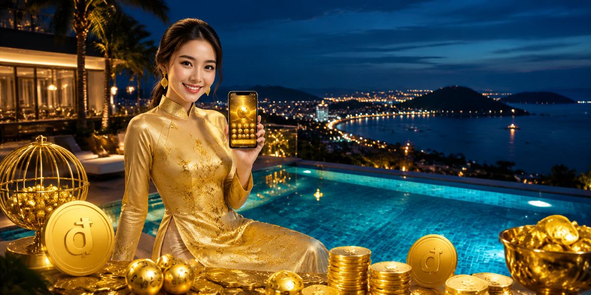 Người dùng Phú Quốc mặc áo dài tham gia xổ số và khuyến mãi trực tuyến